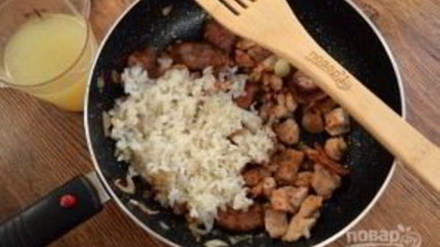 ризотто в болгарском перце