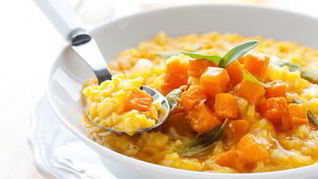 Тыквенное ризотто