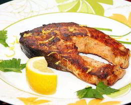 Форель на гриле