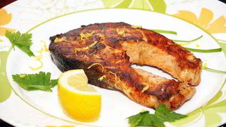 Форель на гриле