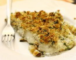 Горбуша в панировке