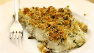 Горбуша в панировке