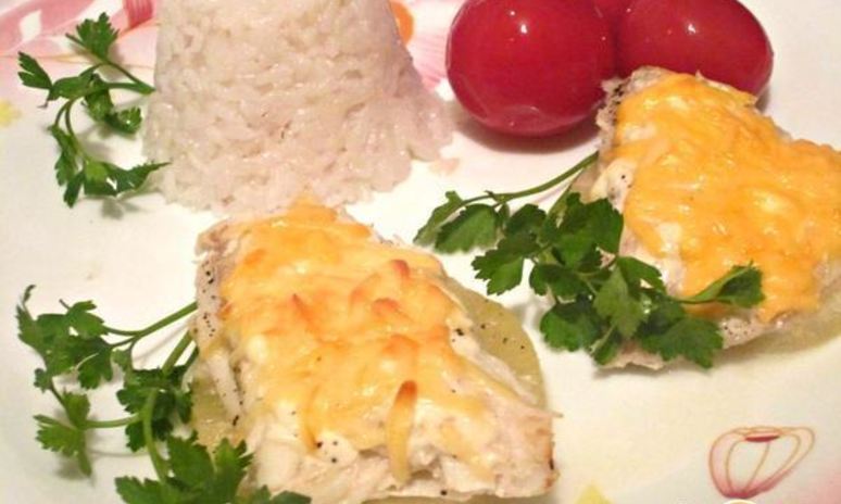 Рецепт камбалы, запеченной с ананасом