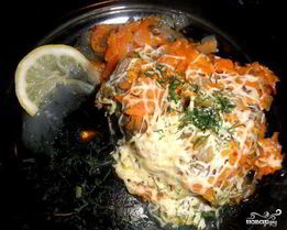 Хек в духовке