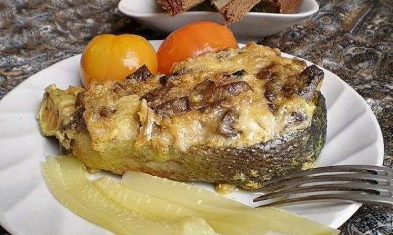 Рецепт кижуча в духовке