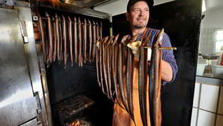 Копченый угорь