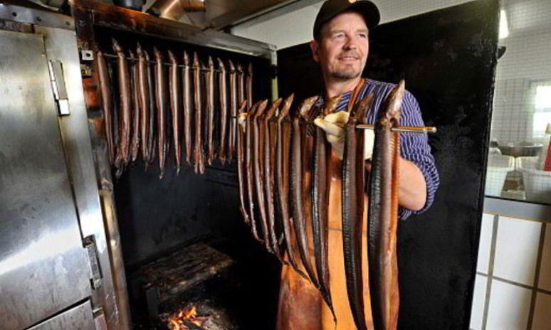 Рецепт копченого угря