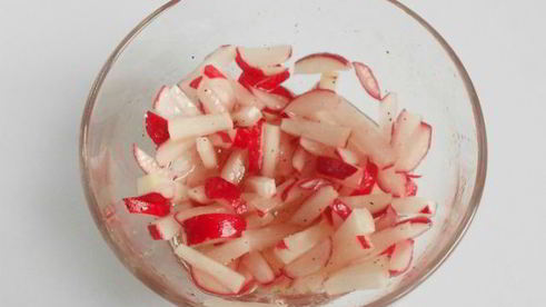 креветки и овощи в восточном стиле