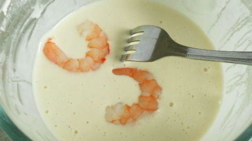 креветки и овощи в восточном стиле