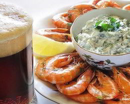 Креветки к пиву