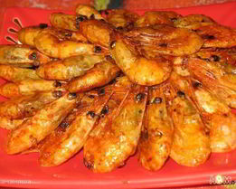 Креветки пикантные