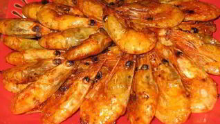 Креветки пикантные