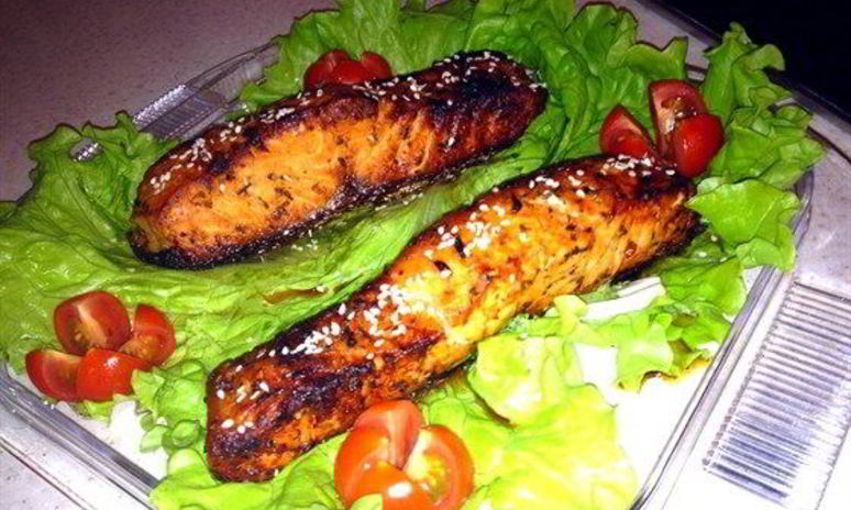 Рецепт лосося на гриле по-кубански