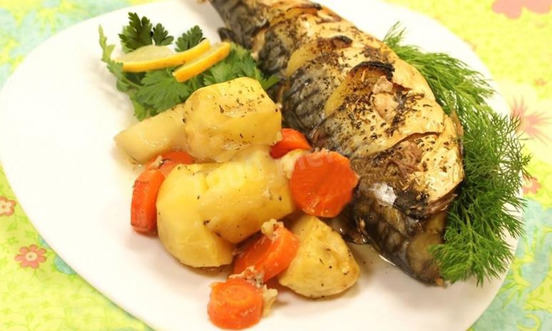 Рецепт макрели запеченной