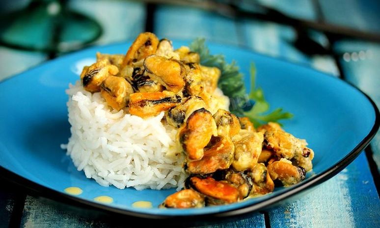 Рецепт мидий в духовке в сливочном соусе