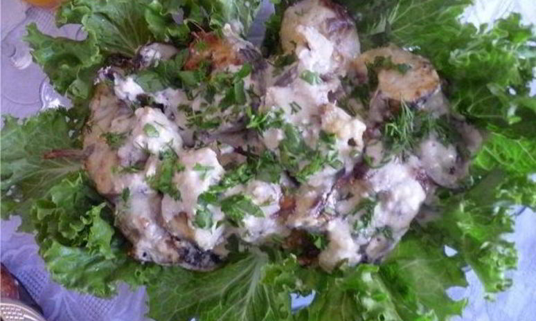 Рецепт минтая в майонезе