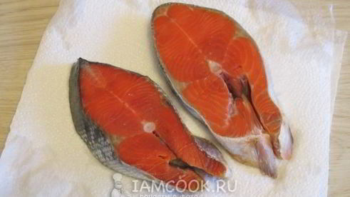 рыба красная соленая