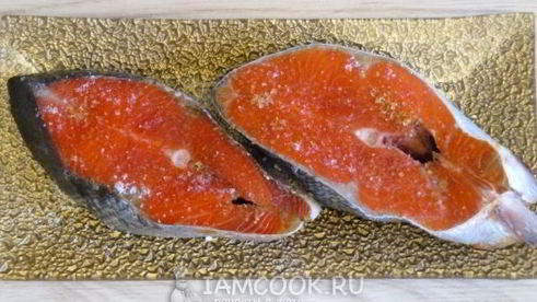 рыба красная соленая