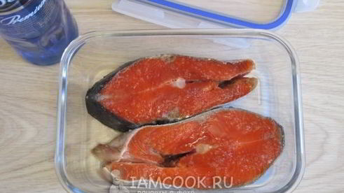 рыба красная соленая