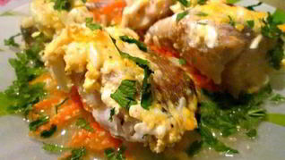 Рыба по-польски в духовке