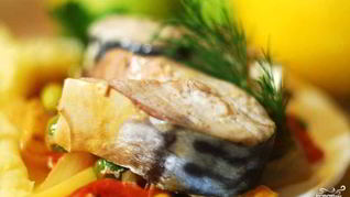 Рыба, тушенная с овощами в мультиварке