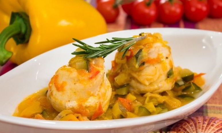 Рецепт рыбы, тушенной в овощах