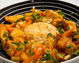 Рыба в кисло-сладком соусе