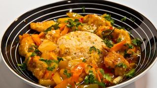 Рыба в кисло-сладком соусе