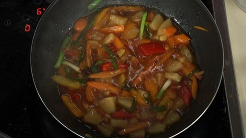 рыба в кисло-сладком соусе