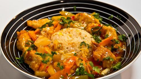 рыба в кисло-сладком соусе