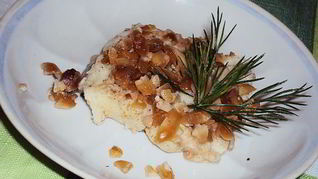 Рыбка, запеченная с арахисом