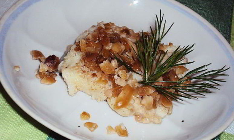 Рецепт рыбки, запеченной с арахисом