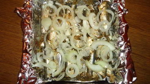 салака запеченная в духовке