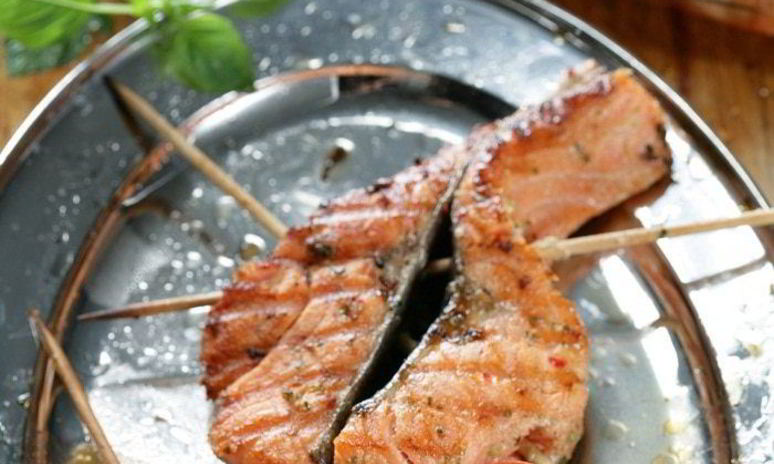 Рецепт семги на гриле