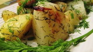 Семга с картошкой в мультиварке