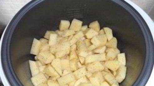 семга с картошкой в мультиварке