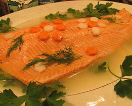 Семга заливная