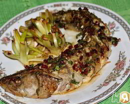 Судачок запеченный на итальянский манер