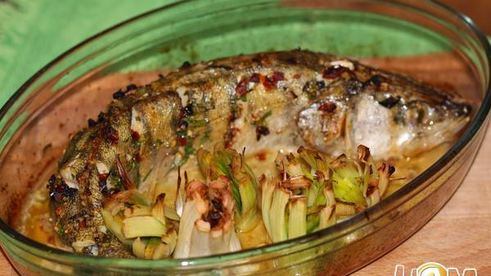 судачок запеченный на итальянский манер