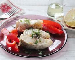 Треска на пару