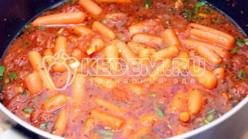 треска томленая в томатном соусе