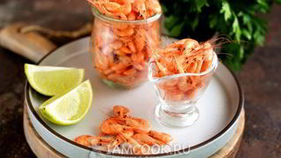 Вареные черноморские рачки