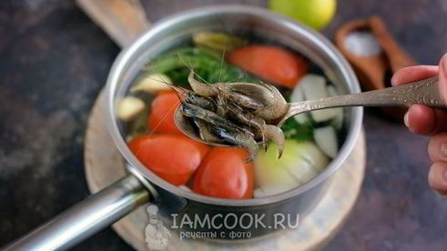 вареные черноморские рачки