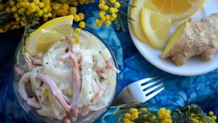 Закусочные кальмары