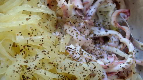 закусочные кальмары