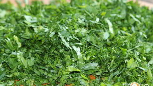 запеченая скумбрия в соусе чимичурри