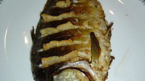 запеченный карп ореховое наслаждение