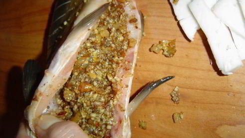 запеченный карп ореховое наслаждение