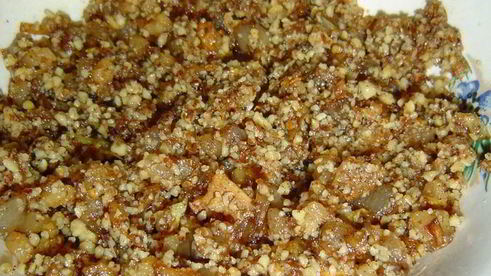 запеченный карп ореховое наслаждение