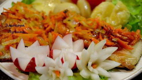 жареная камбала